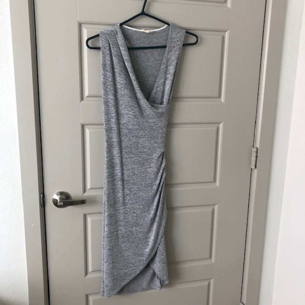 Wilfred Free Womens Grey Jersey Dress